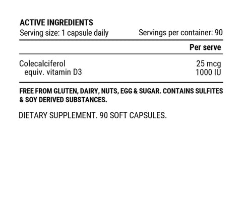 PILLAR VITAMIN D3