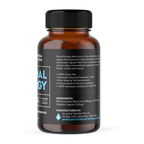 Ancestral Nutrition  Primal Energy 120caps