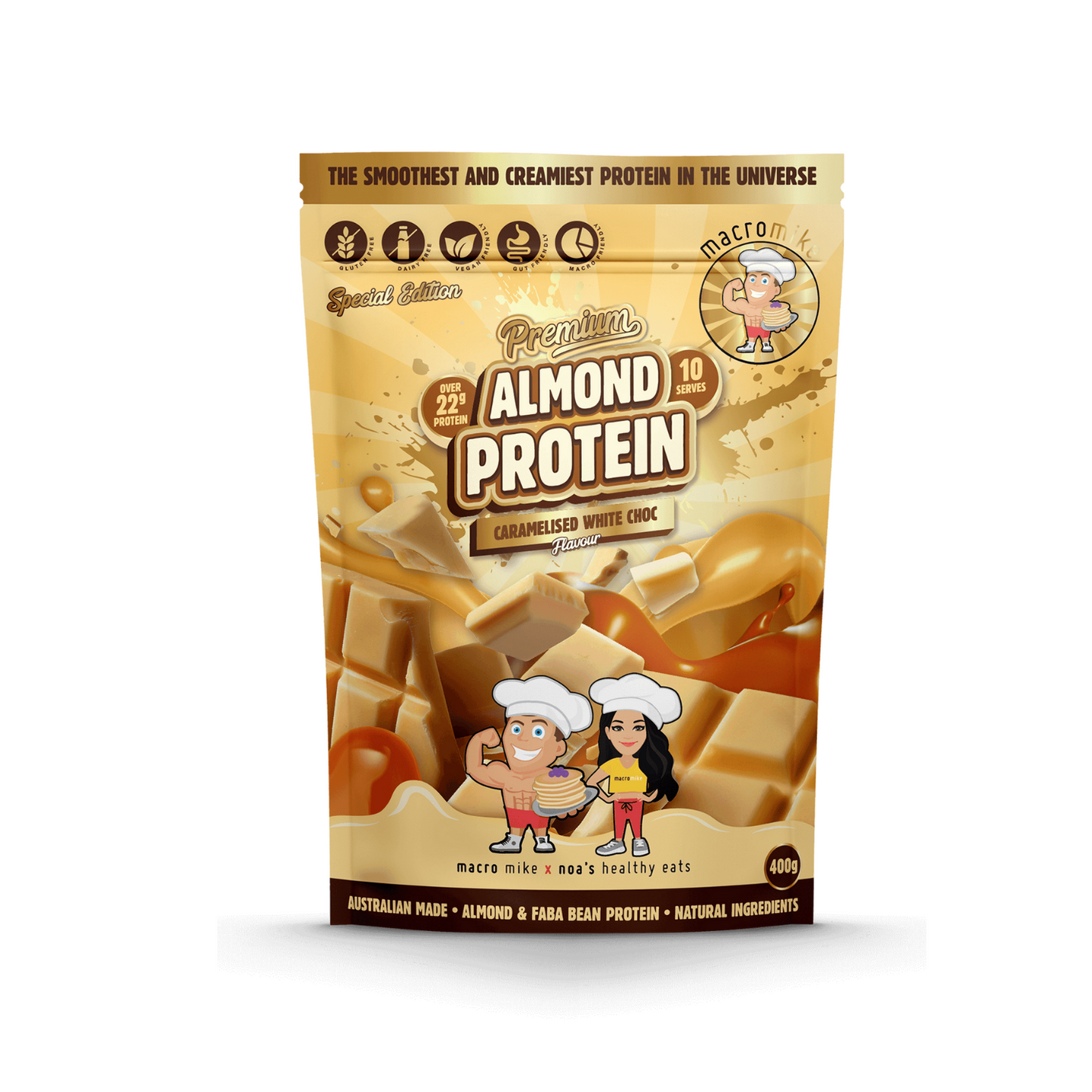 Macro Mike Premium Almond Protein