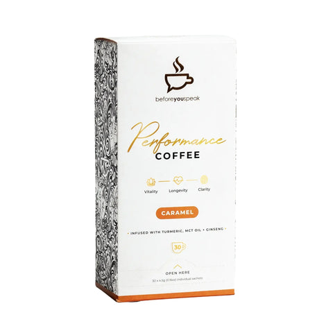 Before You Speak Performance Coffee 30 serves
