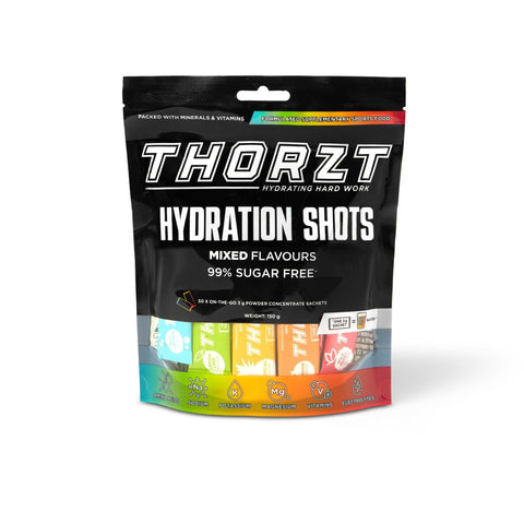 Thorzt Hydration Shots Sugar Free 50-Pack