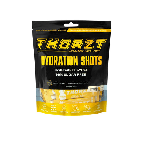 Thorzt Hydration Shots Sugar Free 50-Pack