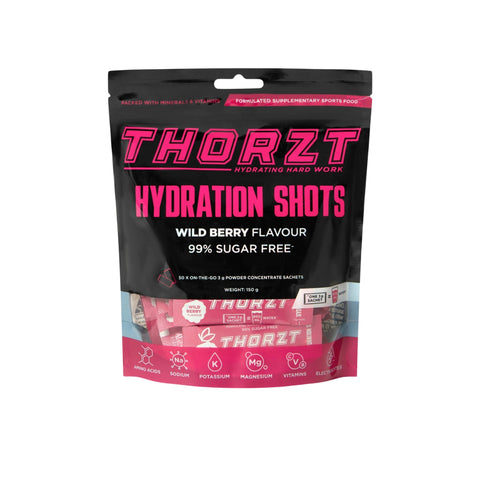 Thorzt Hydration Shots Sugar Free 50-Pack
