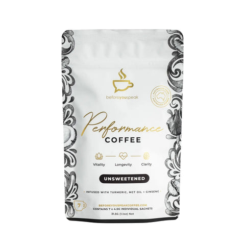 Before You Speak Performance Coffee