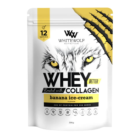 White Wolf Whey Collagen Protein