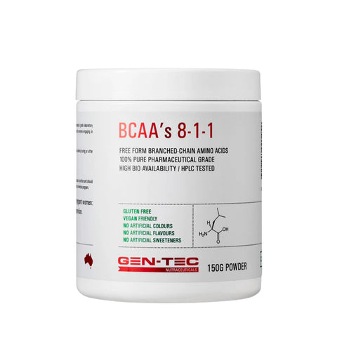 Gen-Tec BCAA’S 8-1-1