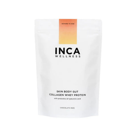 Inca Organics Skin Body Gut Collagen Whey + Hyaluronic Acid & Probiotics