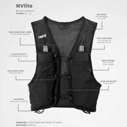 Nerd Belts NV Lite Hydration Vest