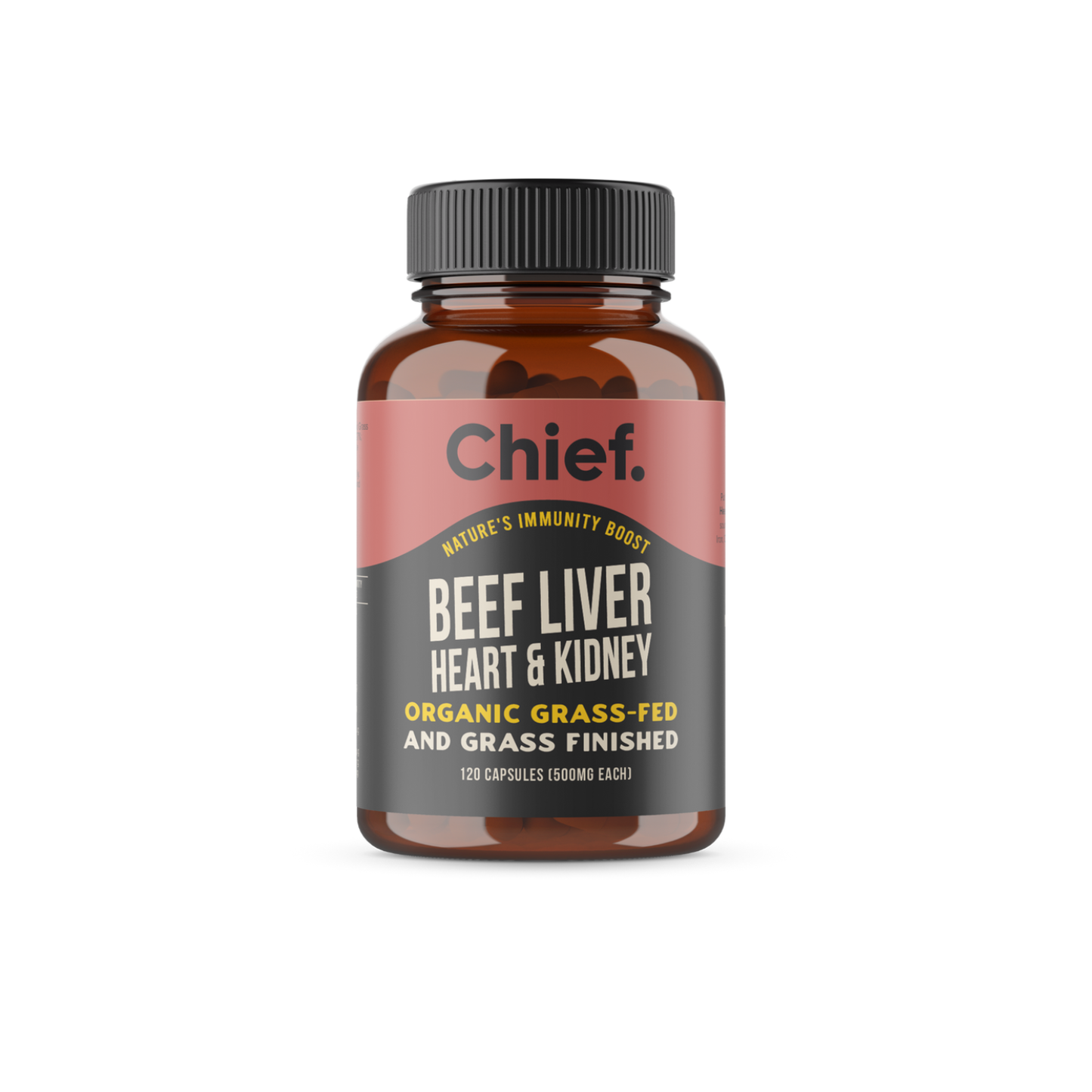 Chief Beef, Liver & Heart 120 Caps