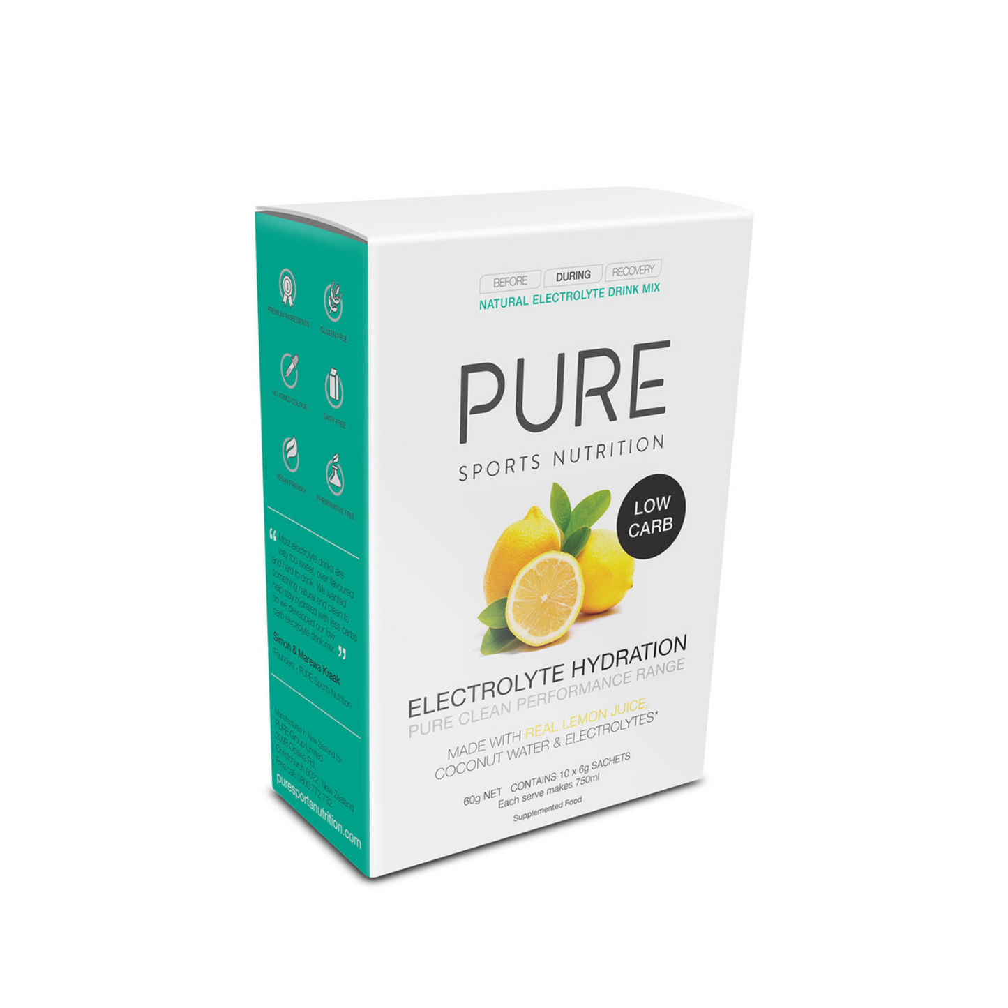 Pure Low Carb Electrolyte Hydration