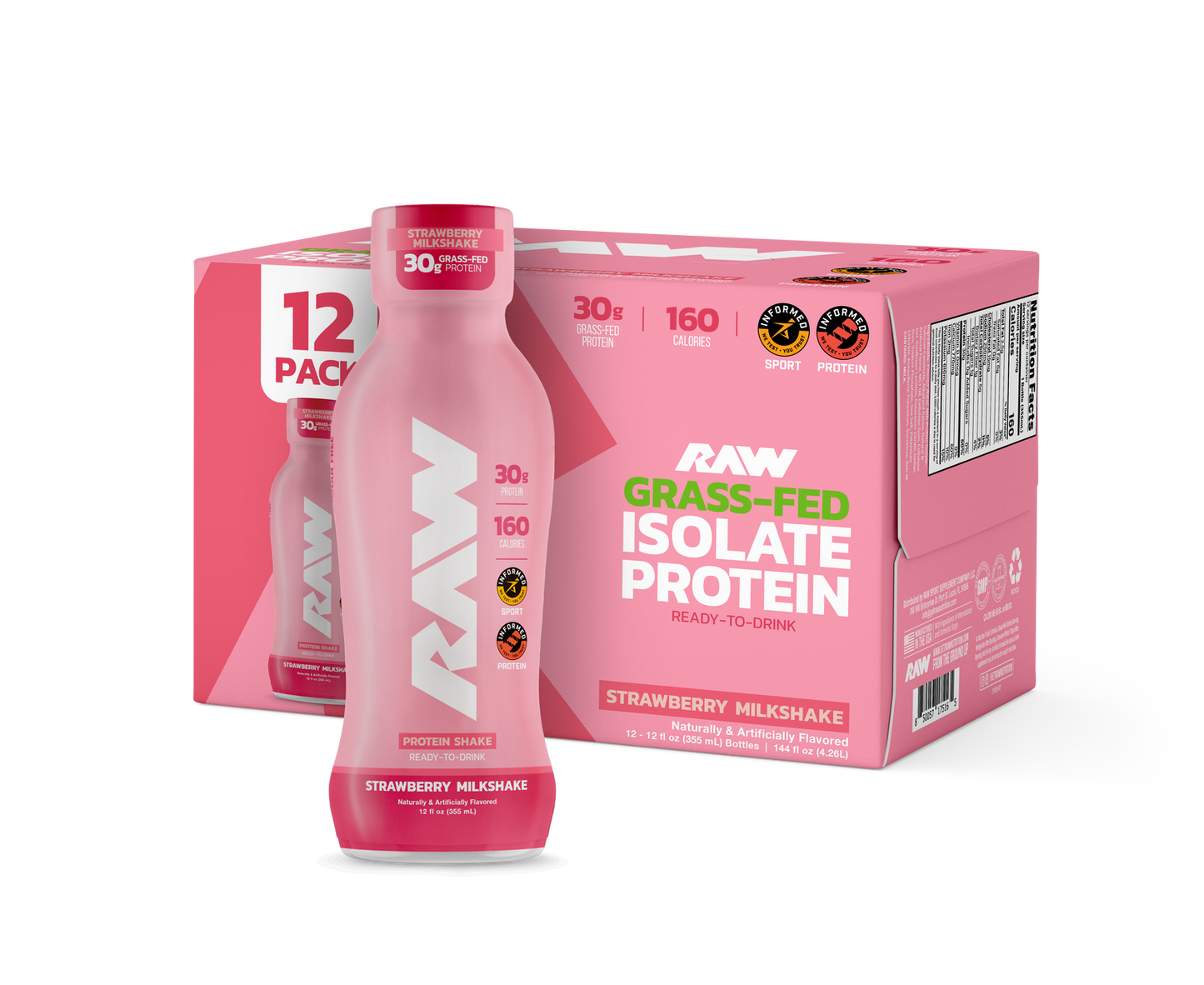 RAW Protein Shake RTD 355ml