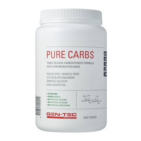 Gen-Tec Pure carbs